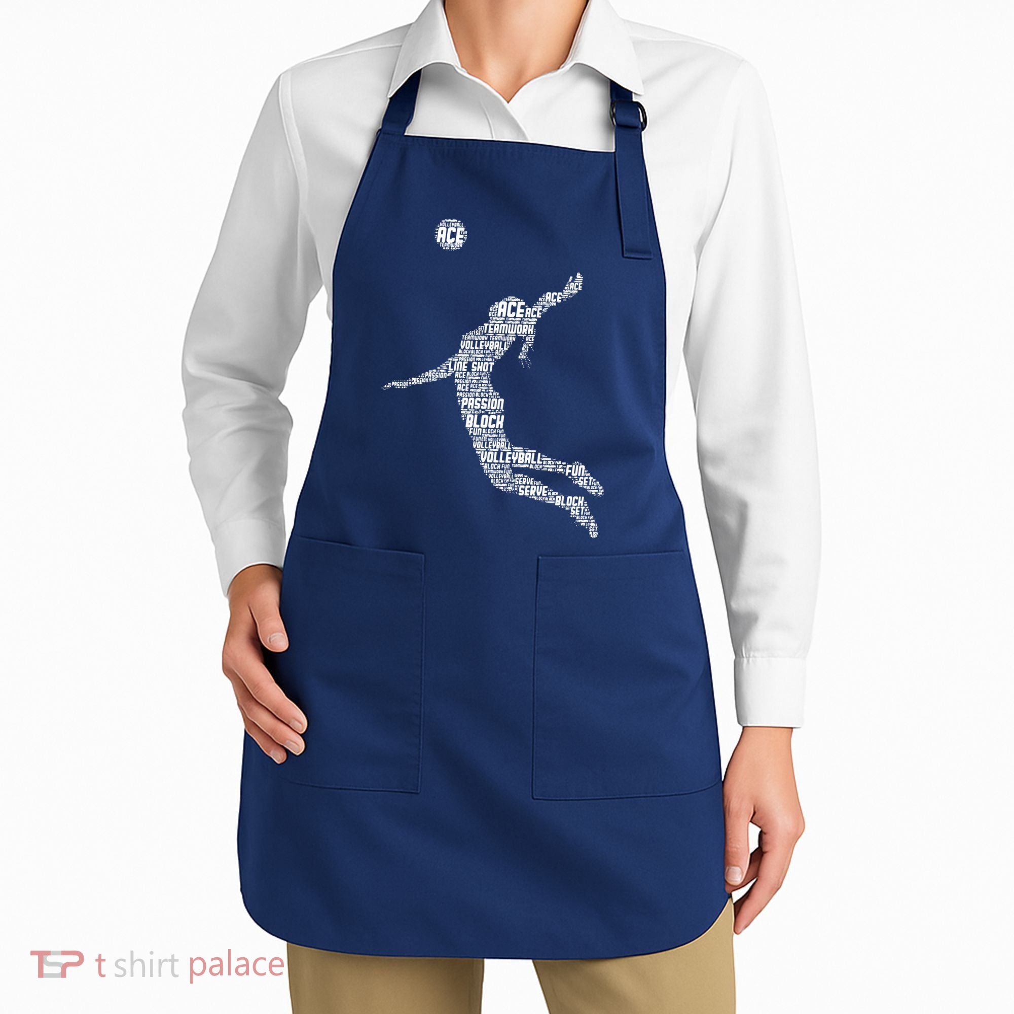 Volleyball Player Apron