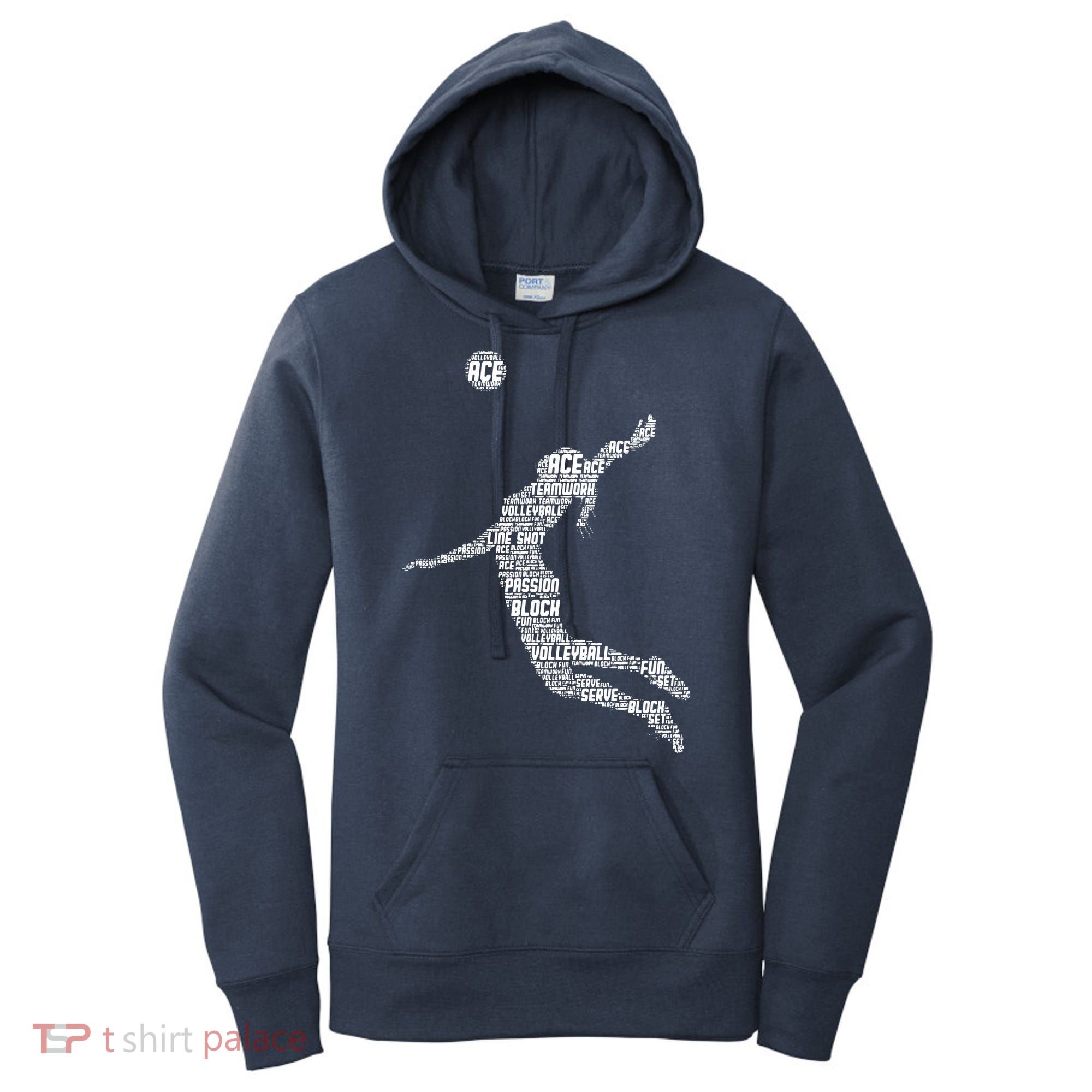 Volleyball Player Women's Hoodie