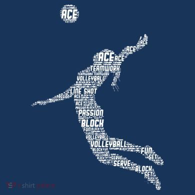 Volleyball Player Tall Sweatshirt