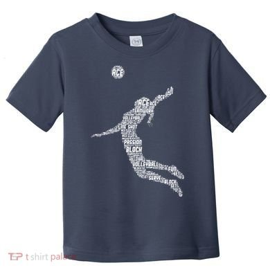 Volleyball Player Toddler T-Shirt