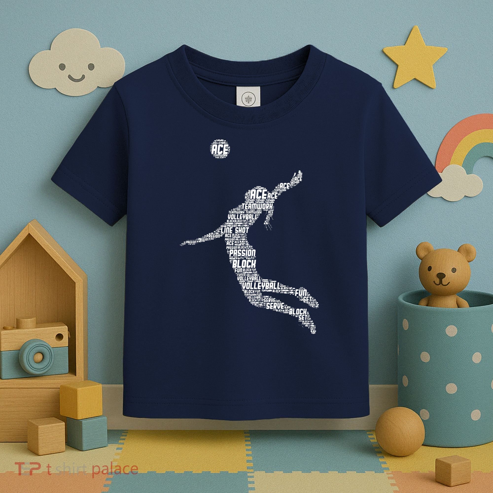 Volleyball Player Toddler T-Shirt