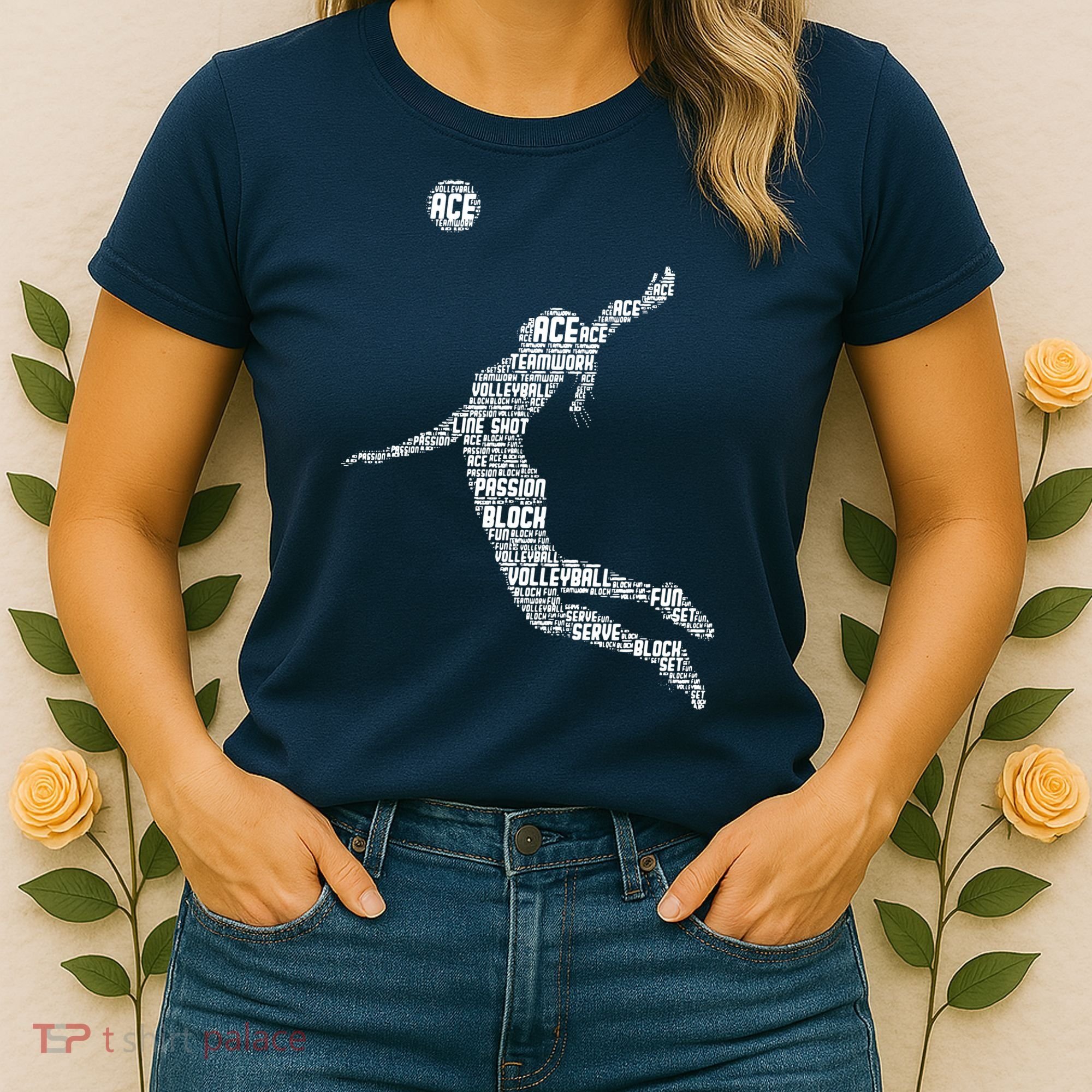 Volleyball Player Women's T-Shirt