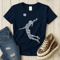 Volleyball Player Women's T-Shirt thumb 3
