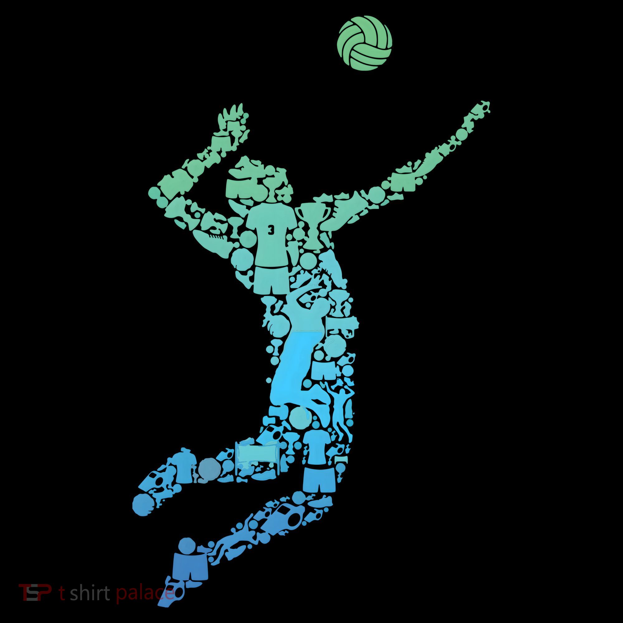 Volleyball Player Ladies PosiCharge Competitor Racerback Tank