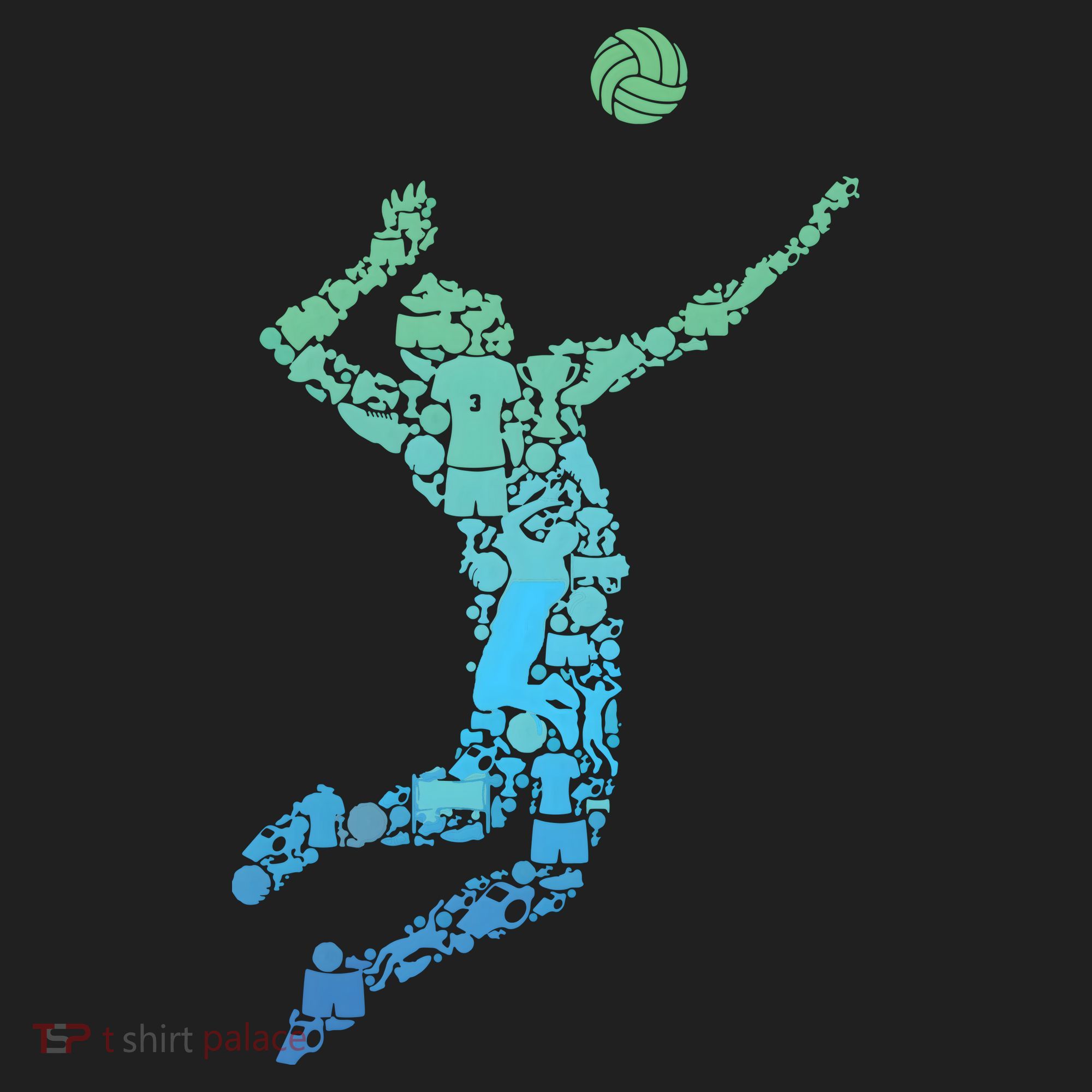 Volleyball Player Tumbler
