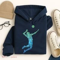 Volleyball Player Hoodie thumb 4
