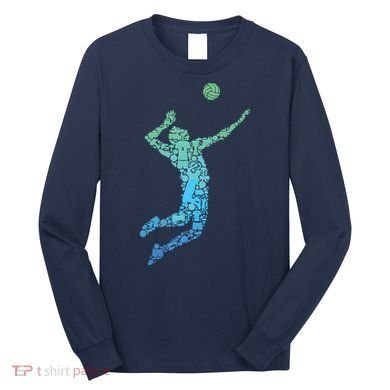 Volleyball Player Long Sleeve Shirt