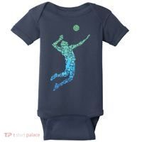 Volleyball Player Baby Bodysuit thumb 0