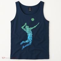 Volleyball Player Tank Top thumb 2