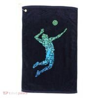 Volleyball Player Golf Towel thumb 0