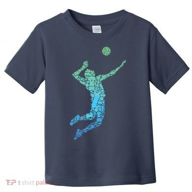 Volleyball Player Toddler T-Shirt