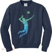 Volleyball Player Kids Sweatshirt thumb 0