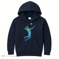 Volleyball Player Kids Hoodie thumb 0