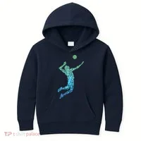 Volleyball Player Kids Hoodie thumb 0