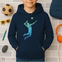 Volleyball Player Kids Hoodie thumb 2