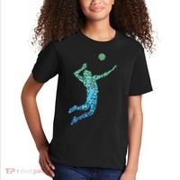 Volleyball Player Kids T-Shirt thumb 2