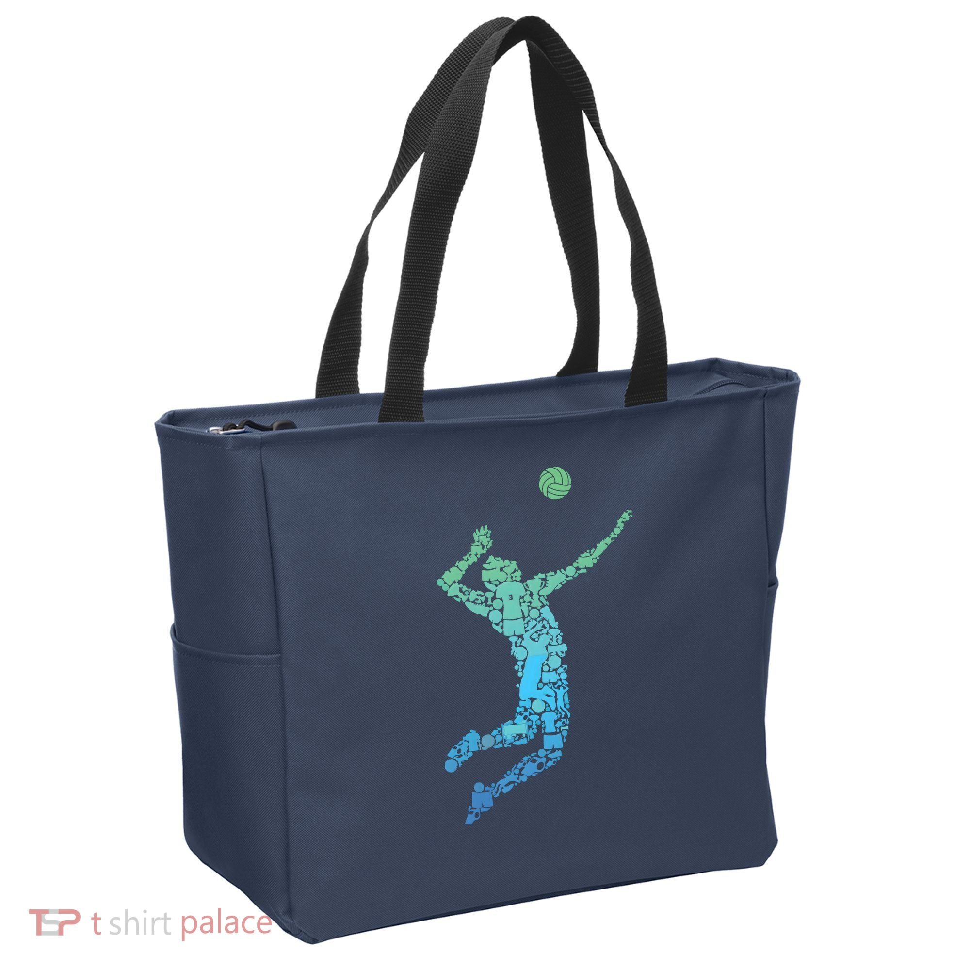 Volleyball Player Tote Bag