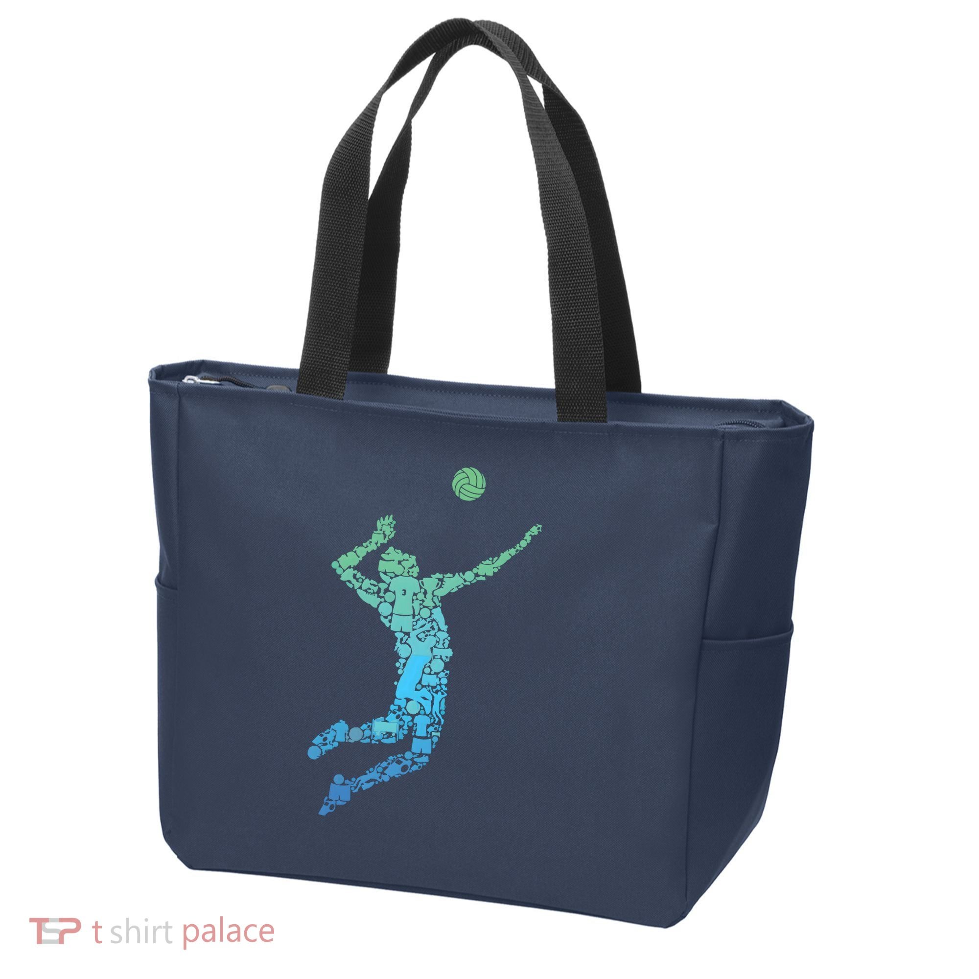 Volleyball Player Tote Bag