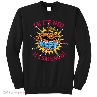 Vaccinated Pumpkin Sweatshirt