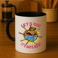 Vaccinated Pumpkin Coffee Mug thumb 4