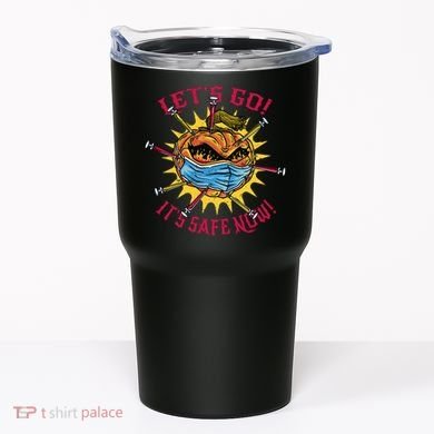 Vaccinated Pumpkin Tumbler