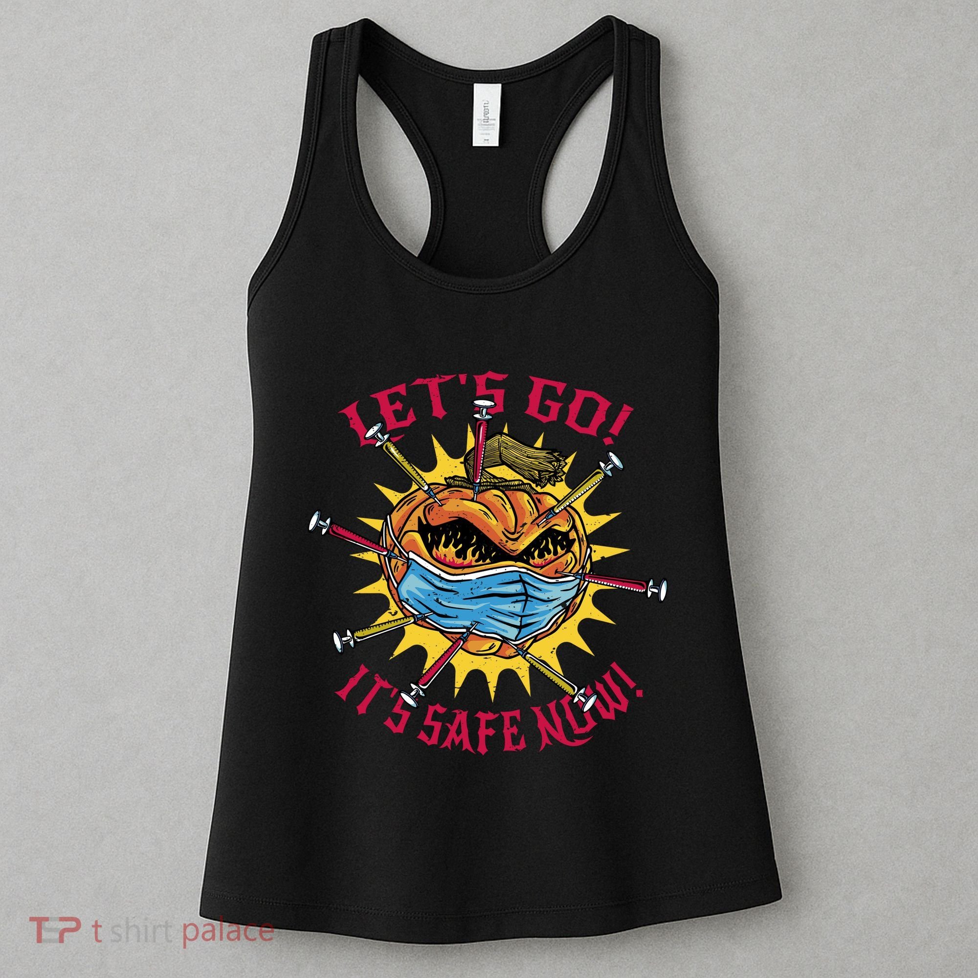 Vaccinated Pumpkin Women's Tank Top