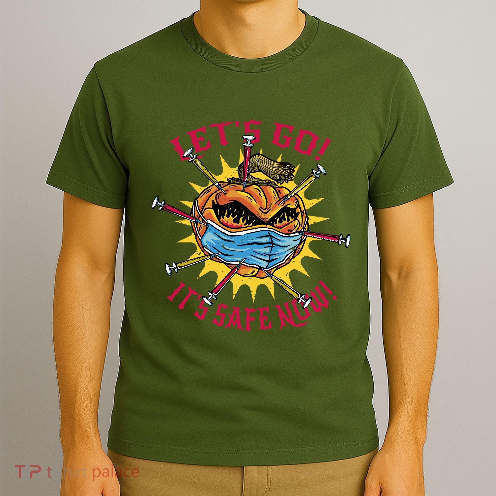 Vaccinated Pumpkin T-Shirt