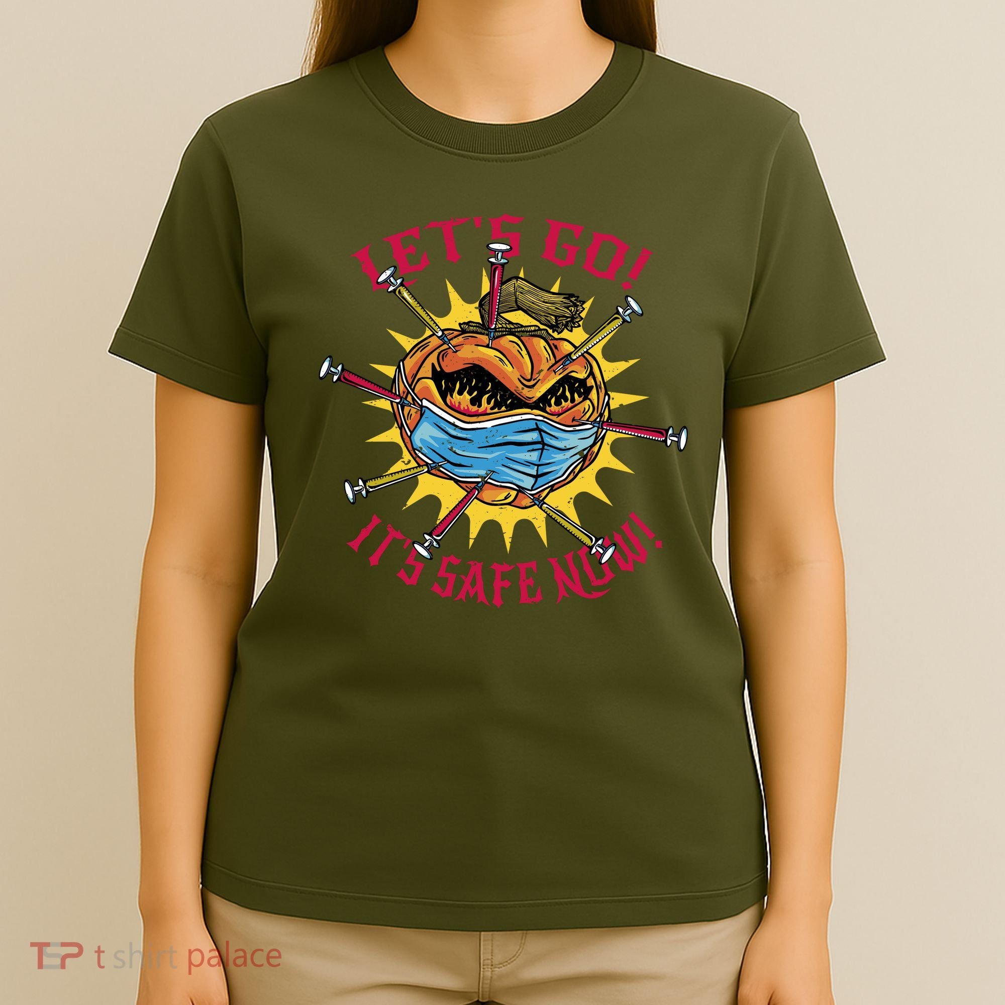 Vaccinated Pumpkin T-Shirt