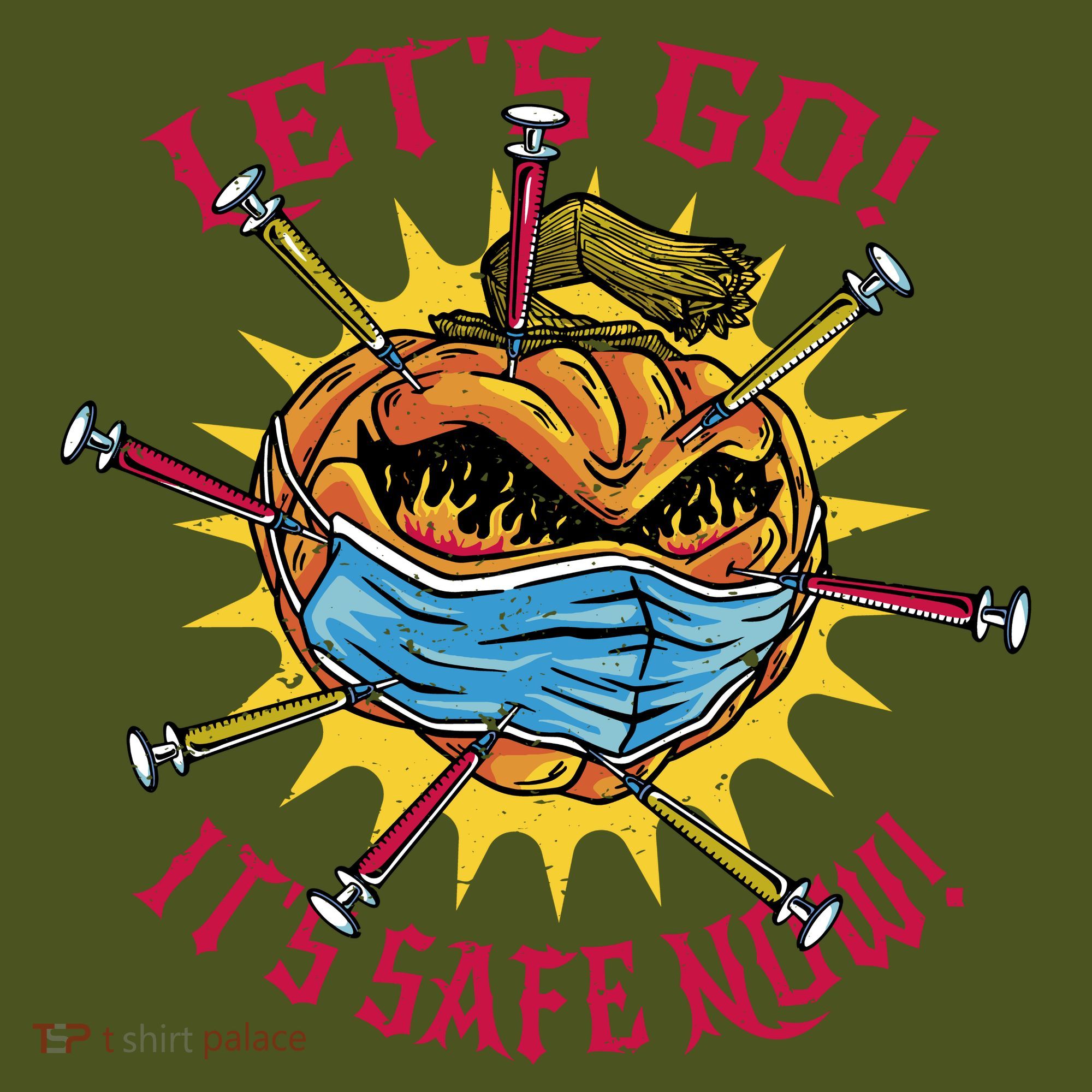 Vaccinated Pumpkin T-Shirt
