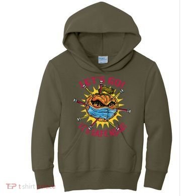Vaccinated Pumpkin Kids Hoodie