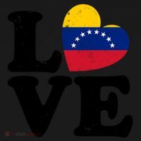 Venezuela Proud Venezuela Flag Love Heart Gift Women's Hoodie thumb 2