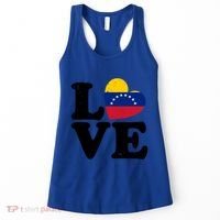 Venezuela Proud Venezuela Flag Love Heart Gift Women's Tank Top thumb 0