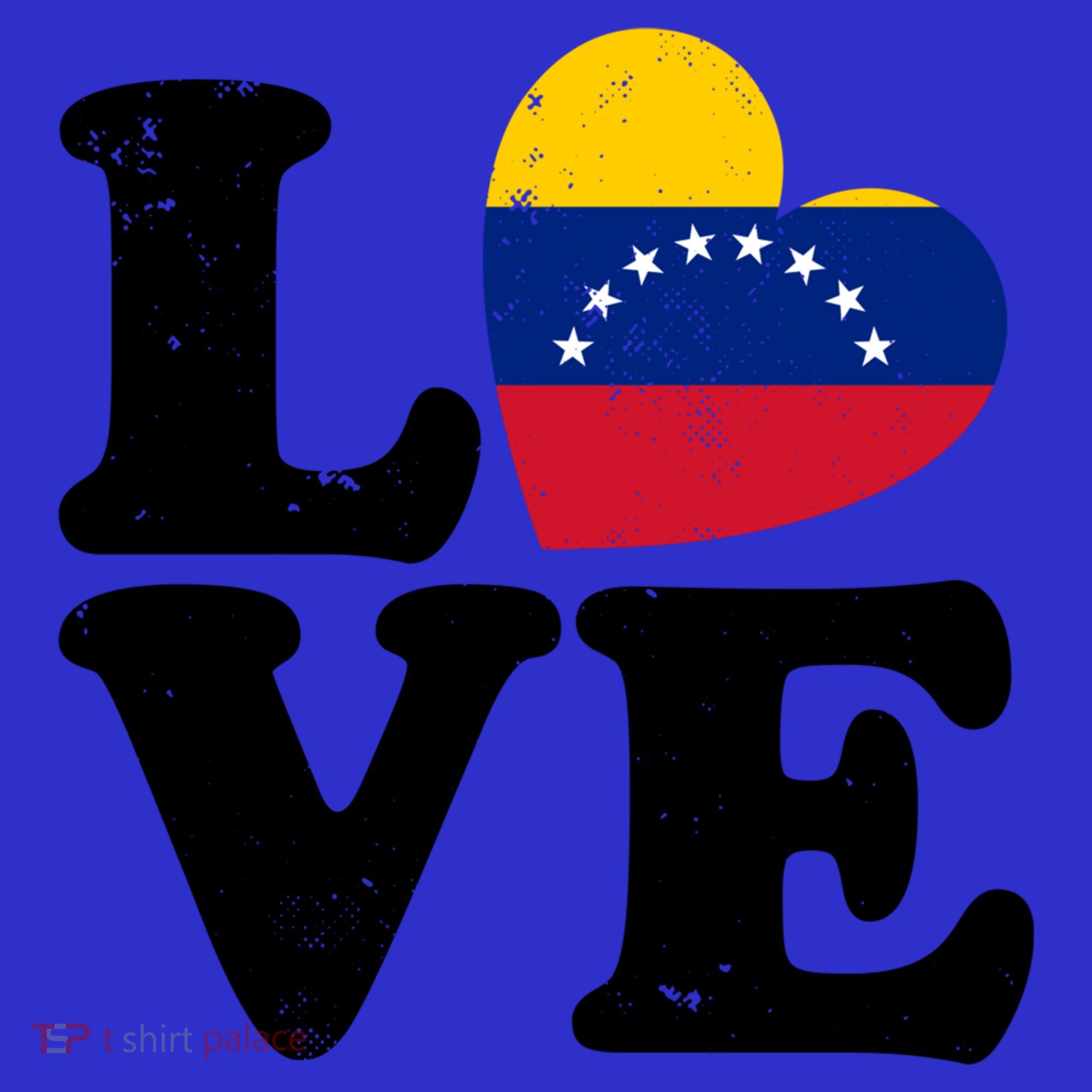 Venezuela Proud Venezuela Flag Love Heart Gift Women's Tank Top