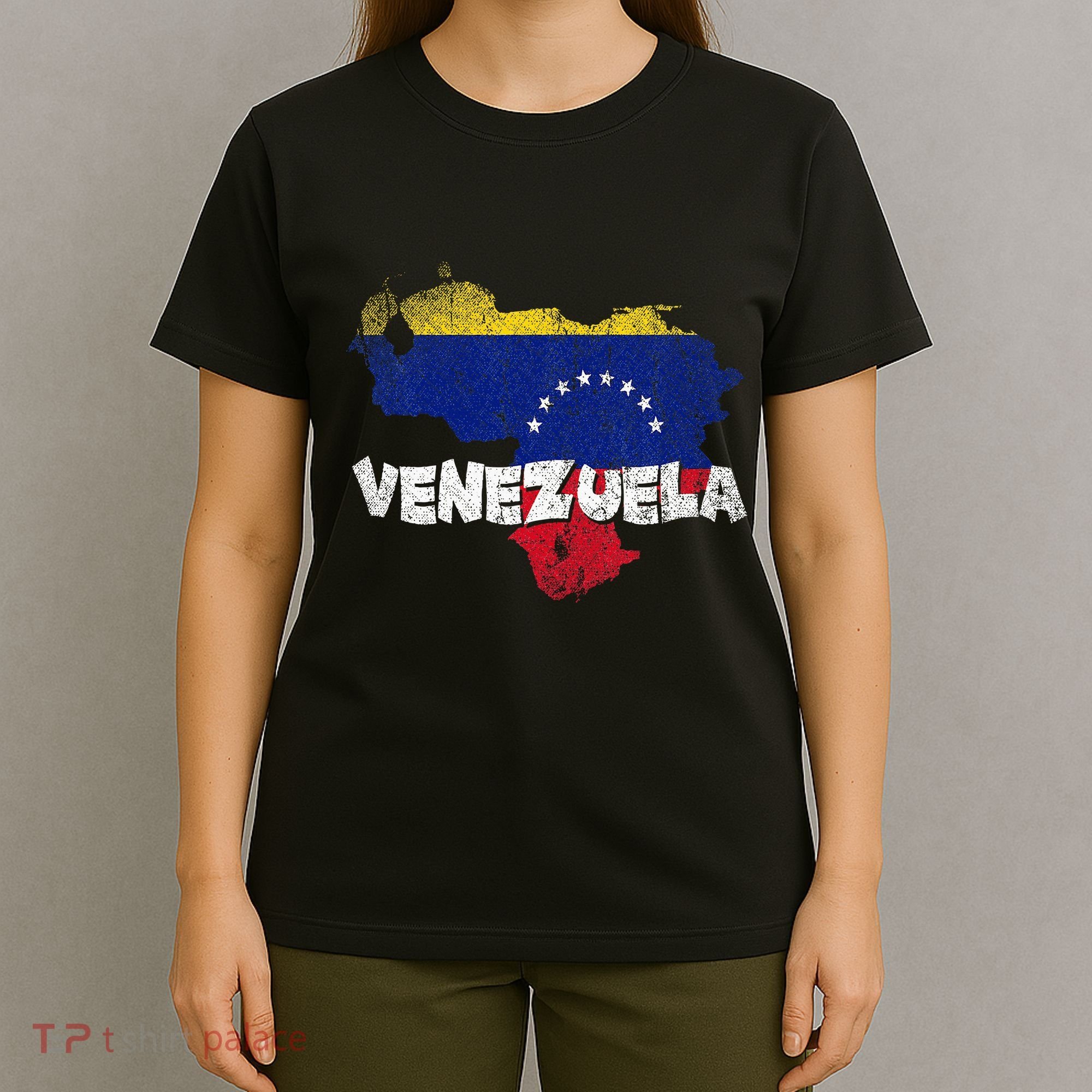 Venezuela Pride Venezuelan Flag Caracas Gift Venezuela T-Shirt