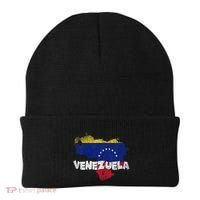 Venezuela Pride Venezuelan Flag Caracas Gift Venezuela Beanie thumb 0