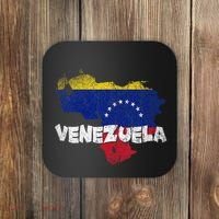 Venezuela Pride Venezuelan Flag Caracas Gift Venezuela Coaster thumb 0