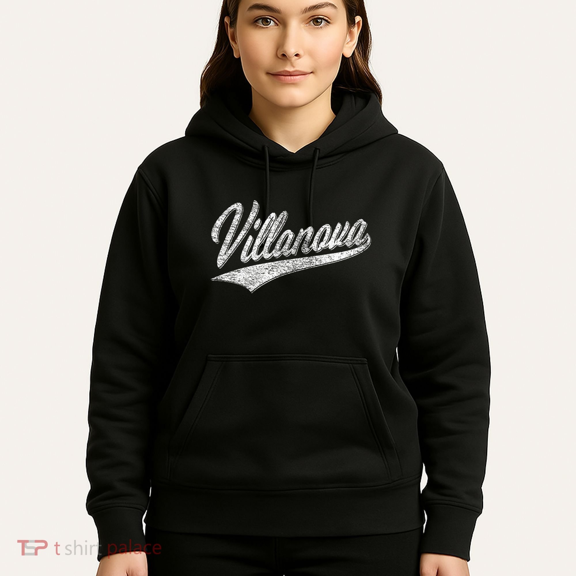 Villanova Pennsylvania Varsity Script Jersey Style Hoodie