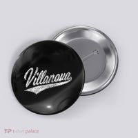Villanova Pennsylvania Varsity Script Jersey Style Button thumb 0