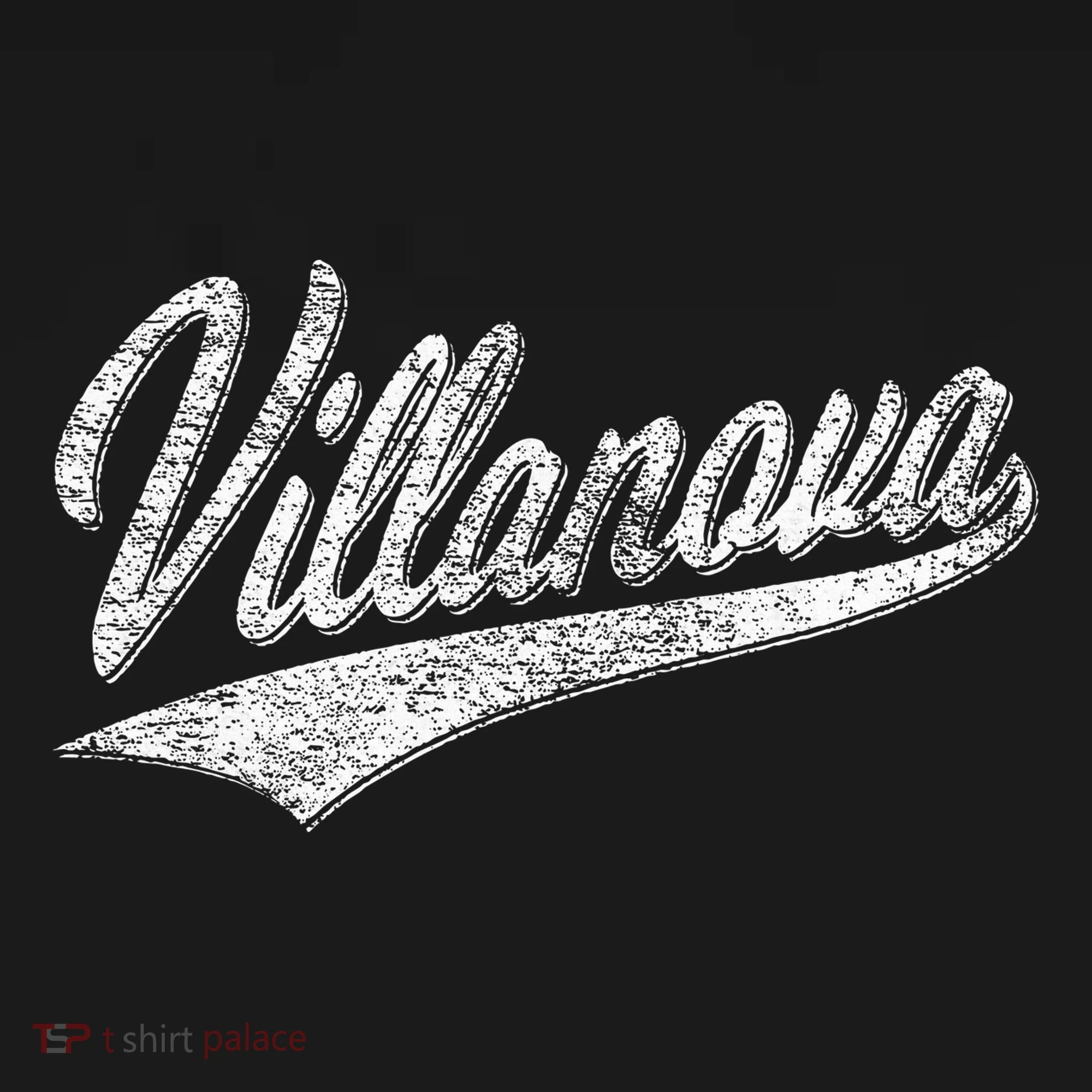Villanova Pennsylvania Varsity Script Jersey Style Women's Hoodie