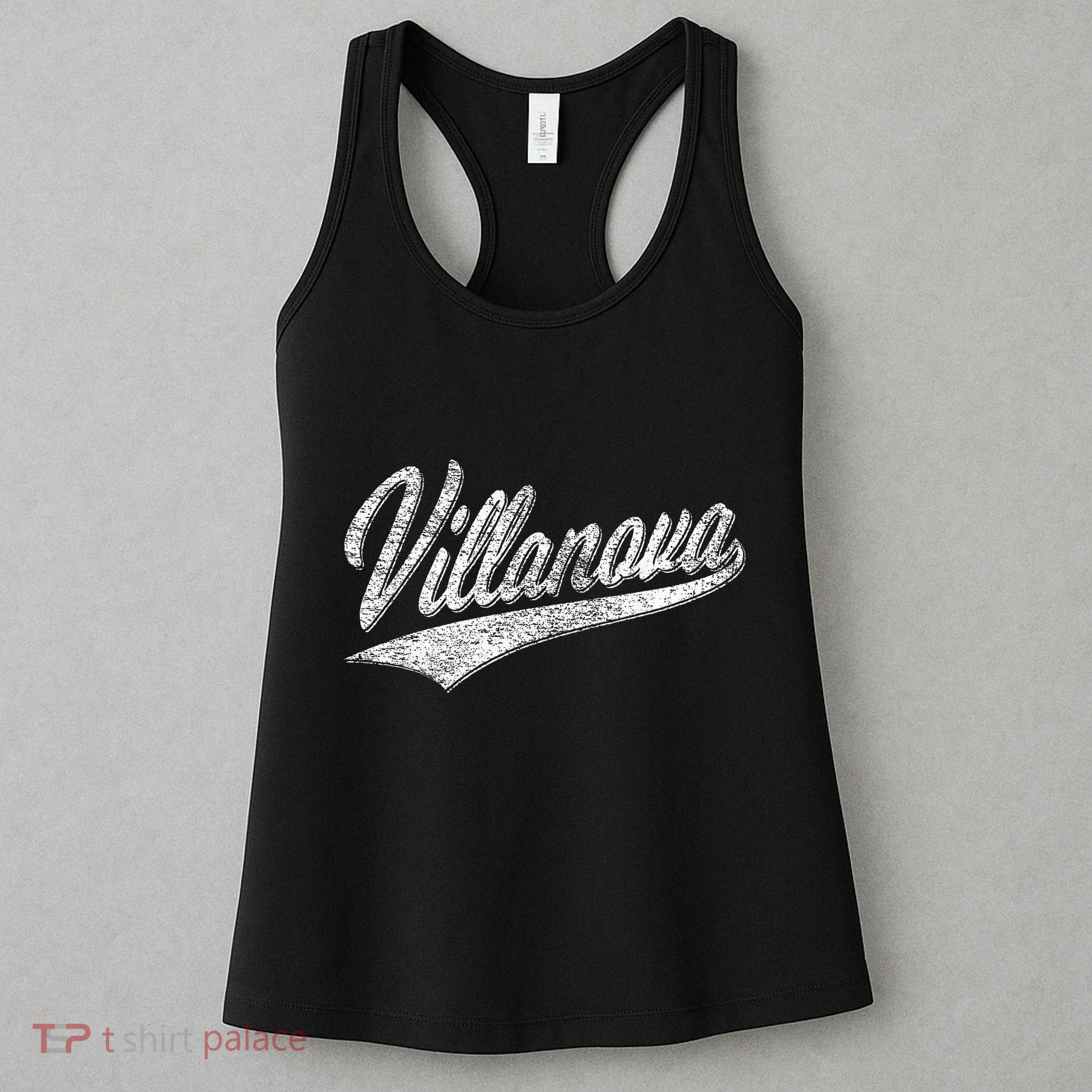 Villanova Pennsylvania Varsity Script Jersey Style Women's Tank Top