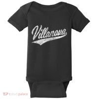 Villanova Pennsylvania Varsity Script Jersey Style Baby Bodysuit thumb 0