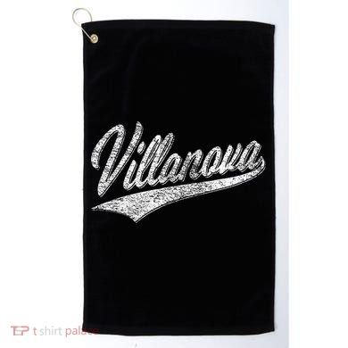 Villanova Pennsylvania Varsity Script Jersey Style Golf Towel