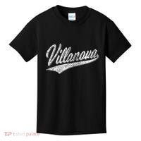 Villanova Pennsylvania Varsity Script Jersey Style Kids T-Shirt thumb 0