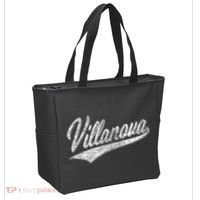 Villanova Pennsylvania Varsity Script Jersey Style Tote Bag thumb 2