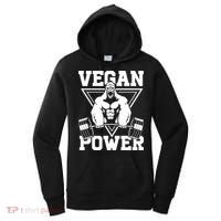 Vegan Power Workout Muscle Gorilla Bodybuilding Women's Hoodie thumb 0