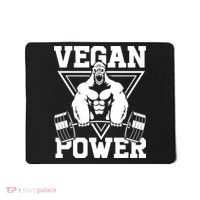 Vegan Power Workout Muscle Gorilla Bodybuilding Mousepad thumb 0