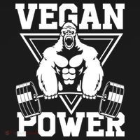 Vegan Power Workout Muscle Gorilla Bodybuilding Baby Bodysuit thumb 2