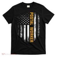 Vintage Postal Worker American Flag Us Postal Service Gift T-Shirt thumb 0