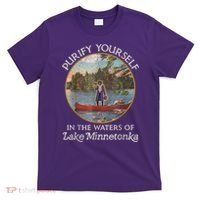 Vintage Purify Yourself In The Waters Of Lake Minnetonka T-Shirt thumb 0
