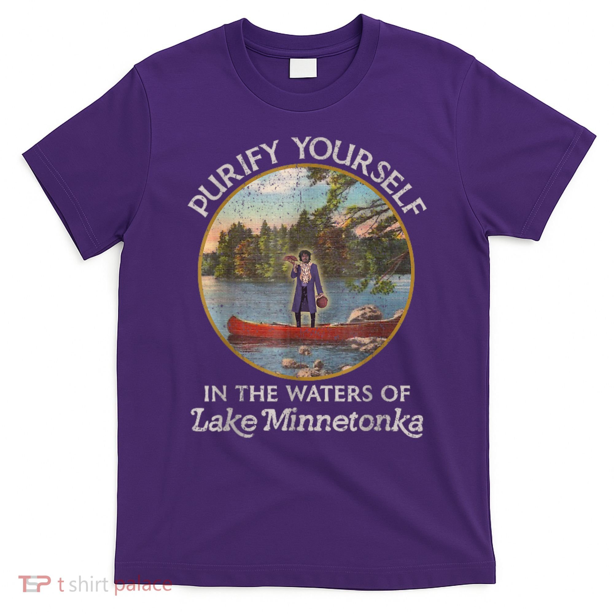 Vintage Purify Yourself In The Waters Of Lake Minnetonka T-Shirt
